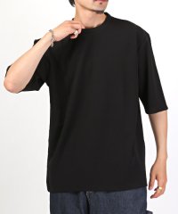 LUXSTYLE/ジョーゼットBIGTシャツ/Tシャツ メンズ 半袖 5分袖 ビッグシルエット 無地 梨地 ジョーゼット/505331245