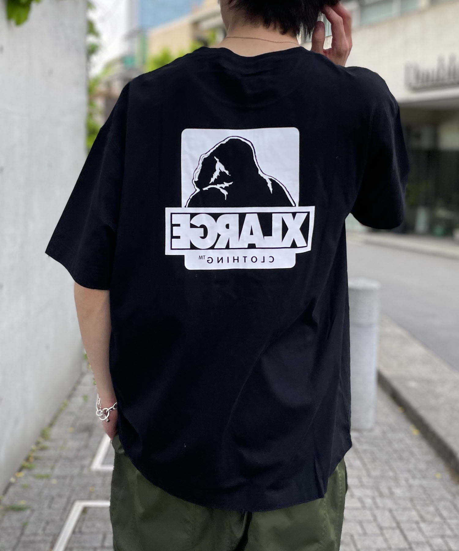 【美品】X-LARGE エクストララージ Tシャツ ワンポイントロゴ ストリート