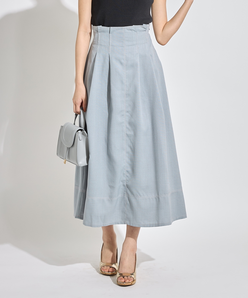 セール】トッコクローゼット tocco closet ステッチ入り麻調