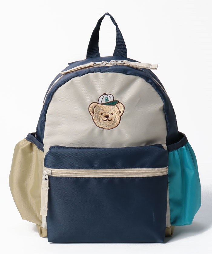 セール 40%OFF】くま刺繍バイカラーリュック(505327465 セール 40%OFF】くま刺繍バイカラーリュック(505327465