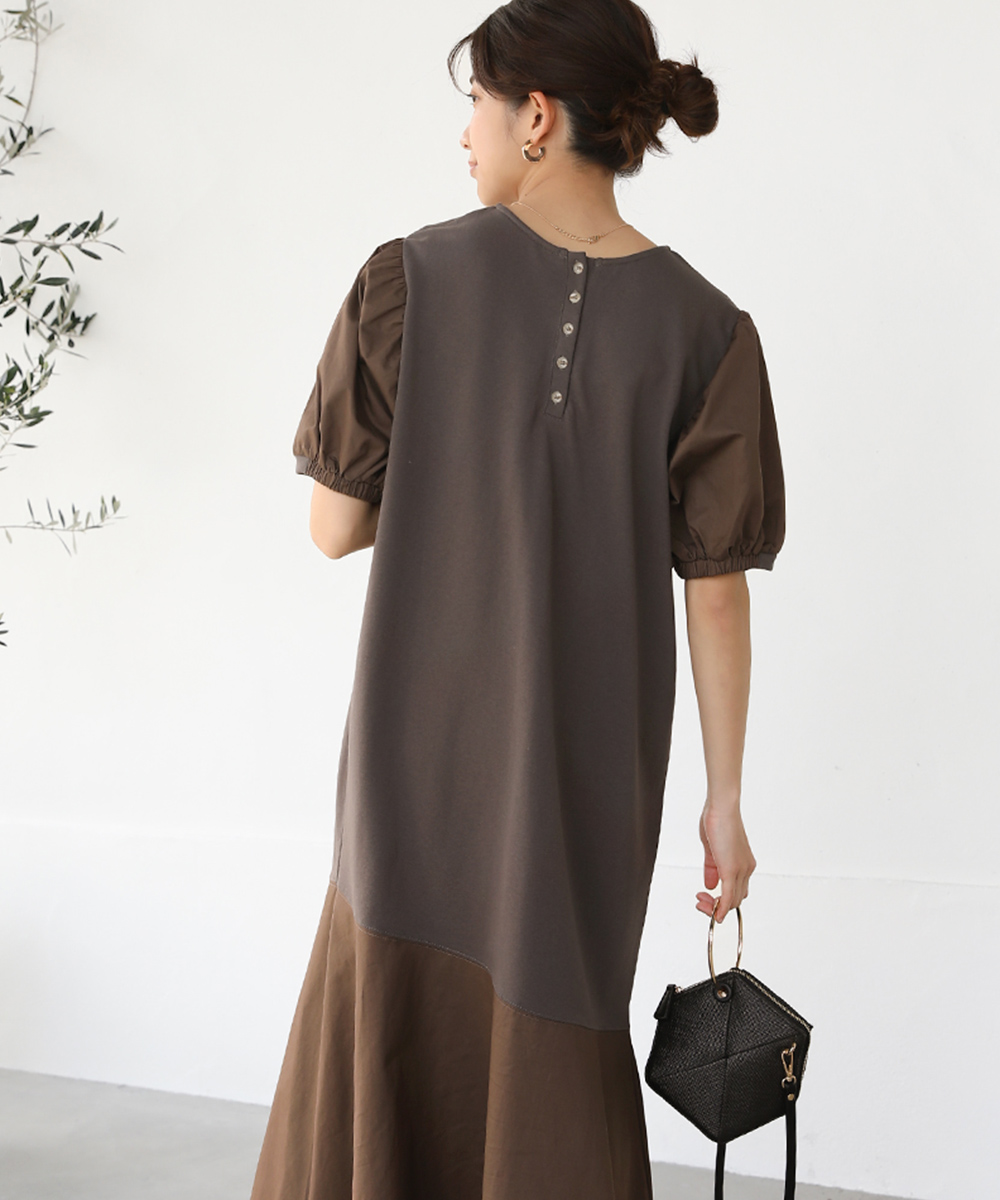Bou Jeloud - 【新品】Bou Jeloud ブージュルード　7部袖　Vネックデザインリブニット セール 40%OFF】ブージュルード Bou Jeloud 【低身長向けサイズ