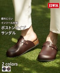 JEANS MATE/ジーンズメイト JEANS MATE 【EDWIN】ボストンタイプ サンダル EW9071 コンフォート 紳士 事務所履き スリッパ つっかけ/505329178