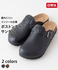 JEANS MATE/ジーンズメイト JEANS MATE 【EDWIN】ボストンタイプ サンダル EW9071 コンフォート 紳士 事務所履き スリッパ つっかけ/505329178