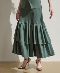 MIELI INVARIANT/ミエリ インヴァリアント MIELI INVARIANT Mermaid Flare Knit Skirt/505333456
