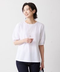 J.PRESS LADIES/【WEB限定カラーあり・抗菌消臭・吸水速乾】サッカージャージー ボリュームスリーブ カットソー/505334052