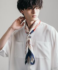 Rocky Monroe/ロッキーモンロー Rocky Monroe 大判スカーフ バンダナ ストール メンズ レディース ショール スカーフリング スカーフ留め 正方形 70×70 薄/505334071