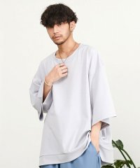 CavariA/CavariA BIGシルエットポンチTシャツ 5分袖 7分袖/505334091