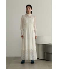 JILL STUART/シフォンエンブロイダリードレス/505333005