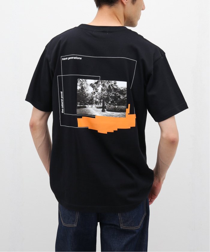 CABARET POVAL　キャバレーポバール　プリントTシャツ CABARET POVAL（キャバレーポバール）Framed Tee – process