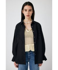 moussy/EMBROIDERY POPLIN LOOSE シャツ/505334641