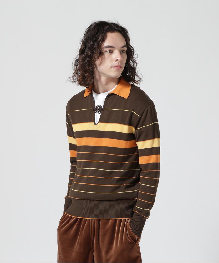 【LAMROF / ラムロフ】Just ニットポロ Lamrof (ラムロフ) Just knit Polo