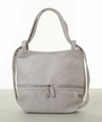 MK MICHEL KLEIN BAG/【2WAY】スライドショルダーパンチングデザインミニバッグ/505335153