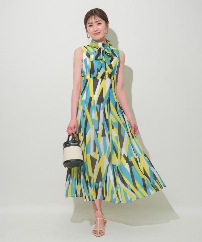 ジオメトリックワンピース(505335195) | AND COUTURE(AND ジオメトリックワンピース(505335195) | AND COUTURE(AND