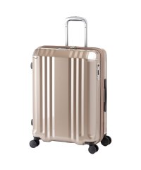 ASIA LUGGAGE/アジアラゲージ デカかるEdge スーツケース Lサイズ 70L 82L 拡張 大型 大容量 軽量 静音 ストッパー付き ALI－088－24W キャリーケース/505335411