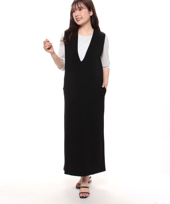セール】【Loungedress】ノースリカットワンピース(505328614