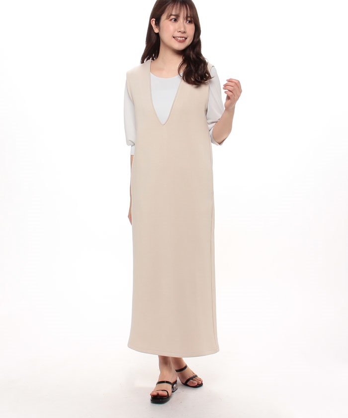 セール】【Loungedress】ノースリカットワンピース(505328614