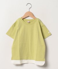 petit main/【接触冷感】裾配色Tシャツ/505328756