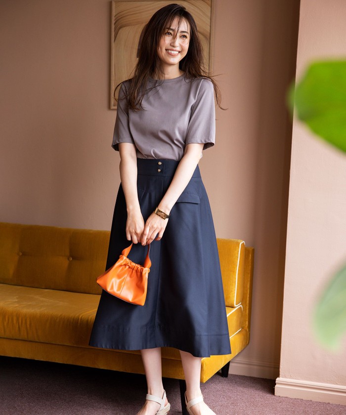 セール 40%OFF】【洗える・涼感】シアーボイル スカート(505335567
