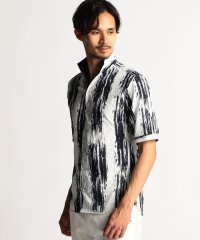 NICOLE CLUB FOR MEN/【23年モデル WEB限定再販売】マイクロミニサッカーアラカルトプリントシャツ/505304063