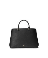 LAUREN RALPH LAUREN/クロスハッチ レザー ラージ ハンナ サッチェル/505332179