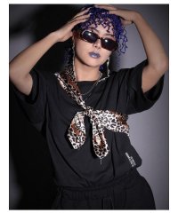 bombshell/ボムシェル bombshell 半袖Tシャツ 刺繍 オーバーサイズ 半袖 Tシャツ シンプル サイドスリット カジュアル ラウンドネック ストリートファッション/505333256