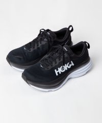 HOKA ONE ONE/ホカ HOKA 1127954 スニーカー W BONDI 8 WIDE レディース シューズ ボンダイ 8 ワイド ホカオネオネ 靴 ブラック ホワイト 22/505336414