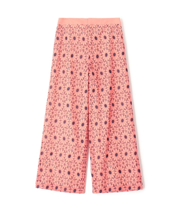 シモンズグランドセール セール 30%OFF】クレールフラワー ストレートパンツ(505337555 パンツ