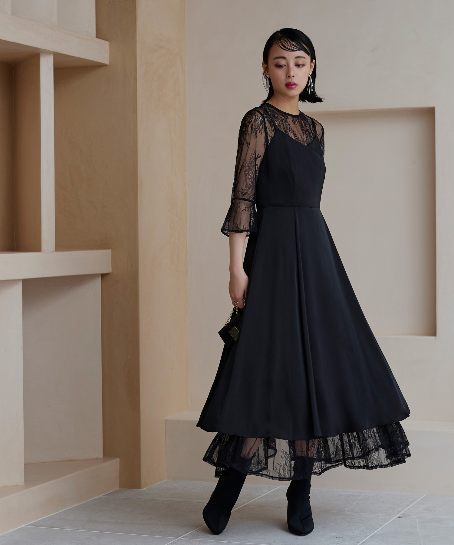 RUIRUE BOUTIQUE ドレス ワンピース RUIRUE BOUTIQUE ドレス オケージョンドレス 結婚式 マルチway