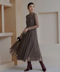 RUIRUE BOUTIQUE/ルイルエブティック RUIRUE BOUTIQUE ラメチュールメロウワンピースドレス/505328372