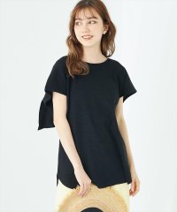 CHILLE/バックフリルワッフルTシャツ/505338381