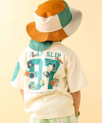 SLAP SLIP/カレッジロゴ風プリント袖ポケット付半袖Tシャツ(90~130cm)/505339351