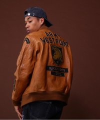 AVIREX/《COLLECTION》AGED LEATHER TYPE MA－1 JACKET WEST POI/505339497