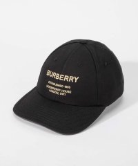 BURBERRY/バーバリー BURBERRY 8057625 キャップ メンズ レディース 帽子 ベースボールキャップ ホースフェリー コットンツイル ロゴ刺繍 ブラック/505340532