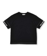 WASK/【接触冷感】袖レイヤード風メッシュポケットBIGTシャツ(100~160cm)/505304081