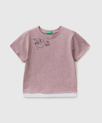 BENETTON (UNITED COLORS OF BENETTON BOYS)/キッズレイヤード丈半袖Tシャツ・カットソーB/505320189