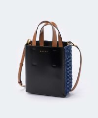 MARNI/マルニ MARNI SHMP0039L0 P5271 ハンドバッグ レディース バッグ ミュゼオ ショルダー レザー 2way SAC MUSEO 鞄 ブルー×/505340252