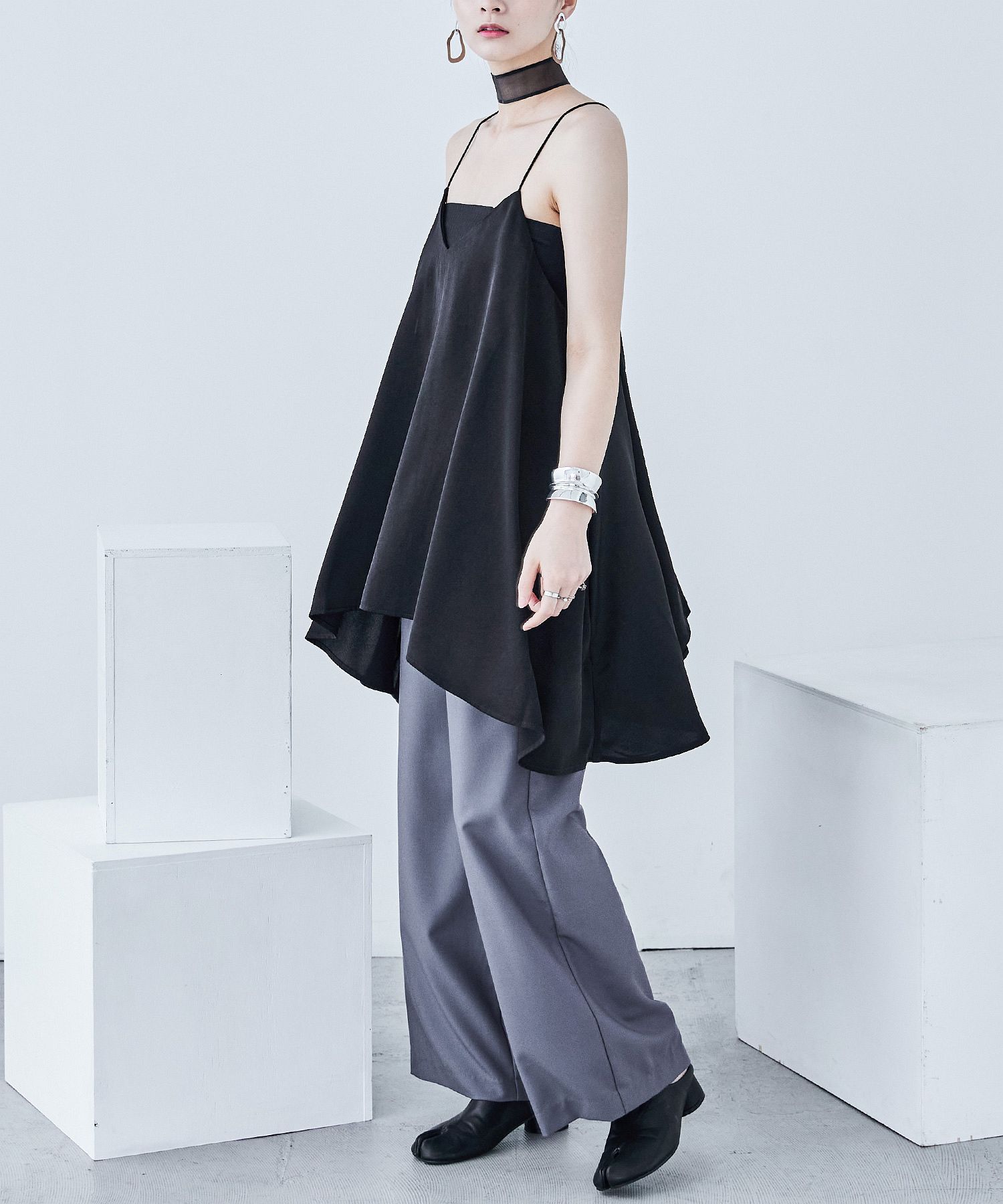 ファッションレター Fashion Letter サテンキャミソール