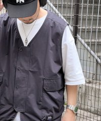 Classical Elf/《JaVaジャバ 別注》高機能素材AIR　GRID　TECH使用　吸水速乾・抗菌防臭フィッシャーマンベスト/505341250