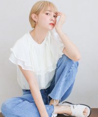 SocialGIRL/ソーシャルガール SocialGIRL フレアーケープブラウス/505341719