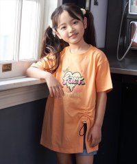 ANAP KIDS/接触冷感シャーリングスリットチュニック/505342057