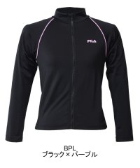 FILA/フィラ FILA FILA長袖スクール水着ラッシュガードフルジップタイプ【返品不可商品】/505342265