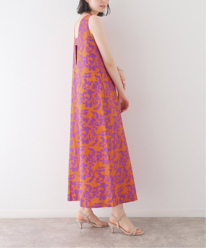 セール】【SARA MALLIKA】C.LINENFLOWER PRT DRESSワンピース