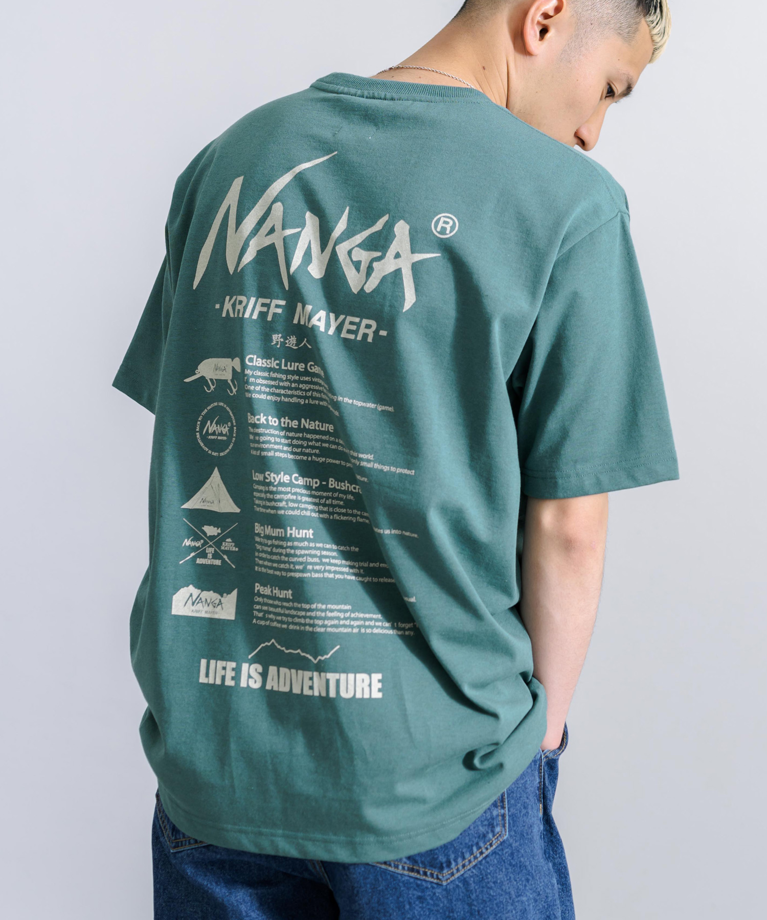 クーポン】NANGA ナンガ Tシャツ 半袖 メンズ レディース コラボ