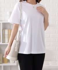 Lace Ladies/レースレディース Lace Ladies ミニマル半袖カラーTシャツ/505328424
