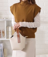 Lace Ladies/レースレディース Lace Ladies プチハイネック半袖ニットトップス/505328426