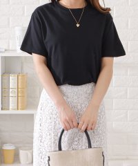 Lace Ladies/レースレディース Lace Ladies 半袖カラーミニマルTシャツ/505328431