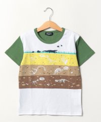 kladskap/【科博】恐竜化石地層半袖Tシャツ/505338201