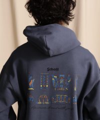 Schott/HOODED SWEAT N.Y. MAP /ニューヨークマップ パーカー/505342977