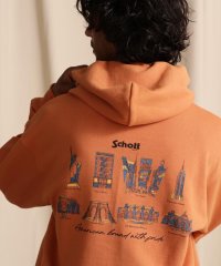 Schott/HOODED SWEAT N.Y. MAP /ニューヨークマップ パーカー/505342977