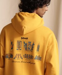 Schott/HOODED SWEAT N.Y. MAP /ニューヨークマップ パーカー/505342977